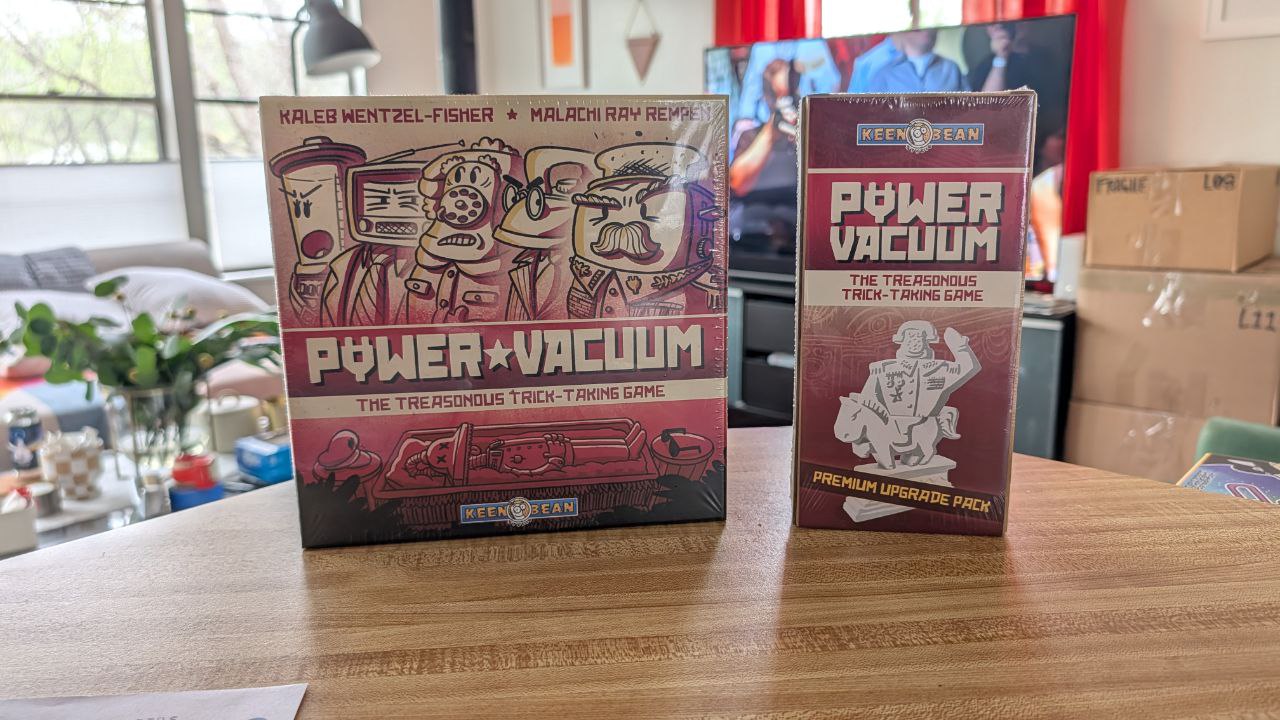 Power Vacuum Board Game + Premium Upgrade Pack